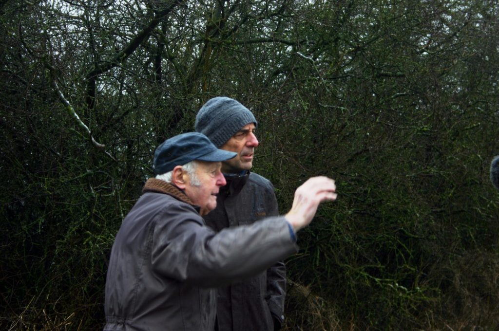Jochen Friedrich und Dr. Andreas Wagner in Hakendorf am Schaalsee