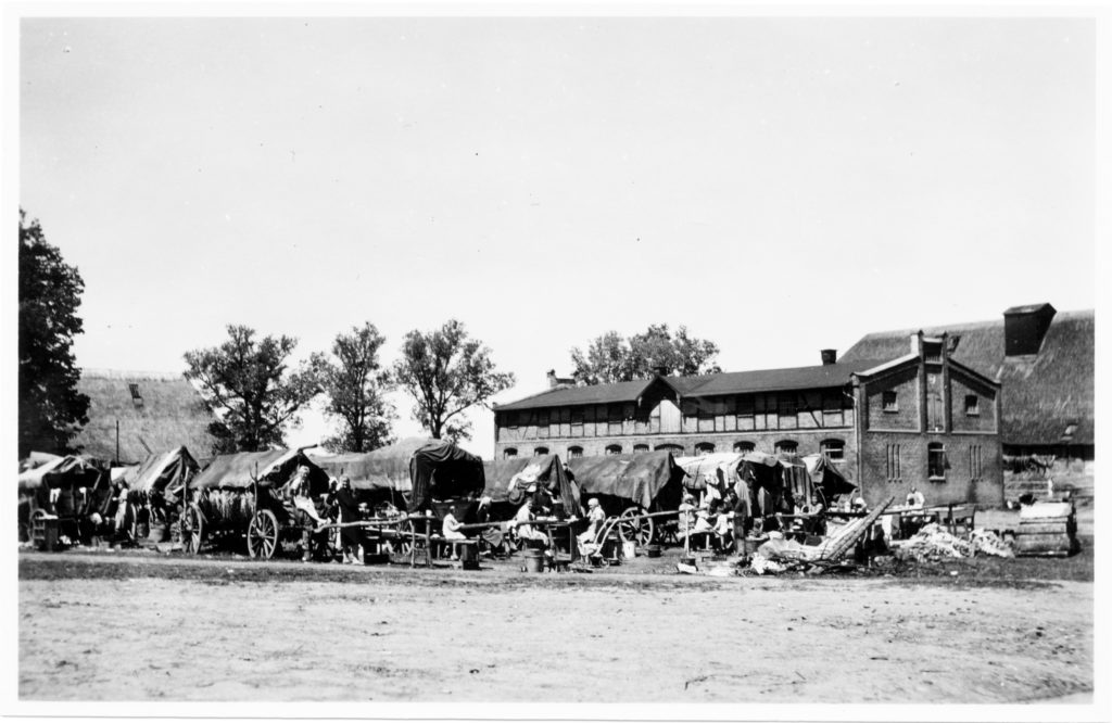 Flüchtlingstreck bei Schwerin